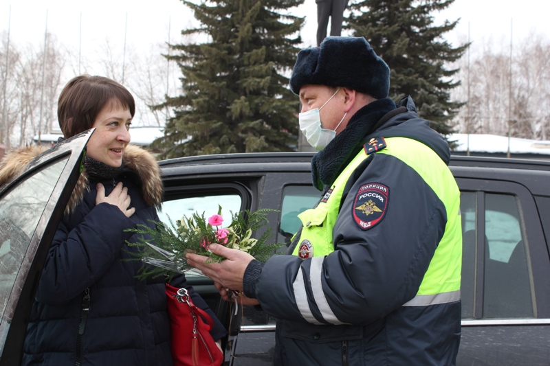 Цветы для автоледи