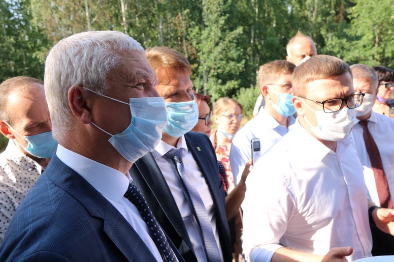 Алексей Текслер оценил масштабы реконструкции насосно-фильтровальной станции