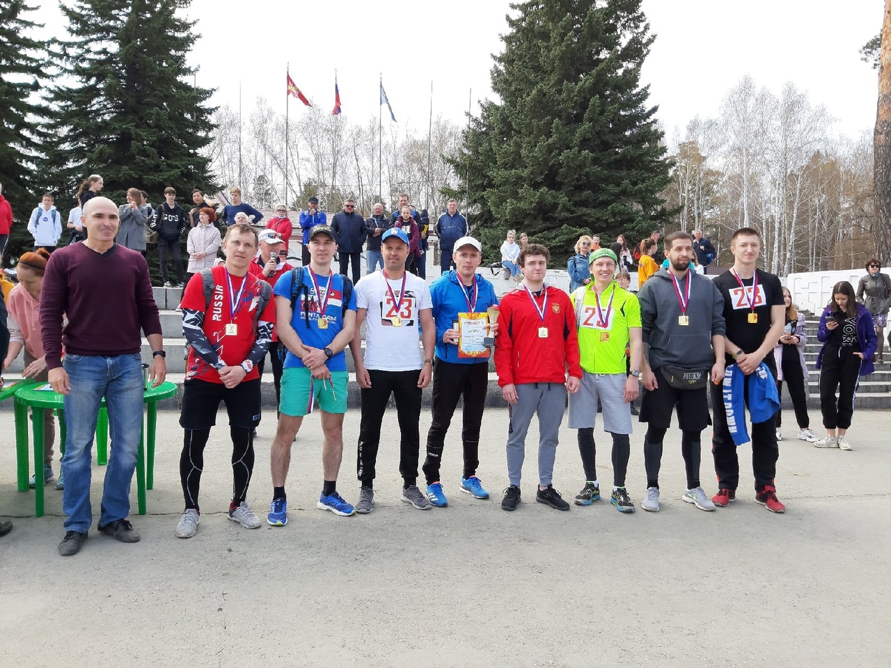 Майская эстафета: озерчане открыли беговой сезон Майская эстафета: озерчане открыли беговой сезон