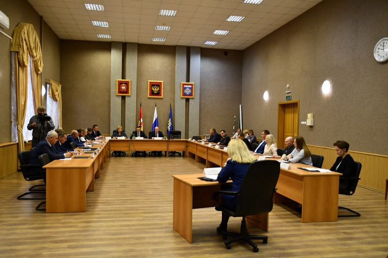 Состоялось рабочее заседание Собрания депутатов Озерского городского округа