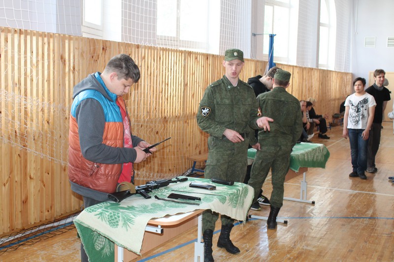 Прошли подготовку по основам военной службы