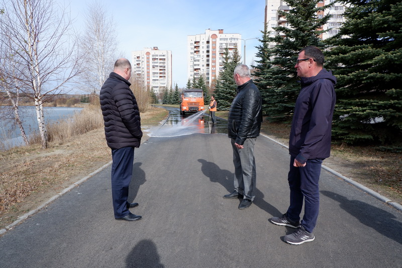 В Озерске продолжают проверять качество уборки дорог