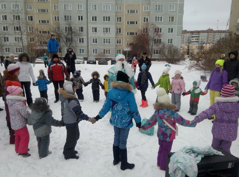 Стало теплее от солнечных улыбок детей