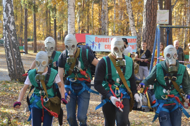 В Озерске прошёл муниципальный этап Всероссийских соревнований "Школа Безопасности" 