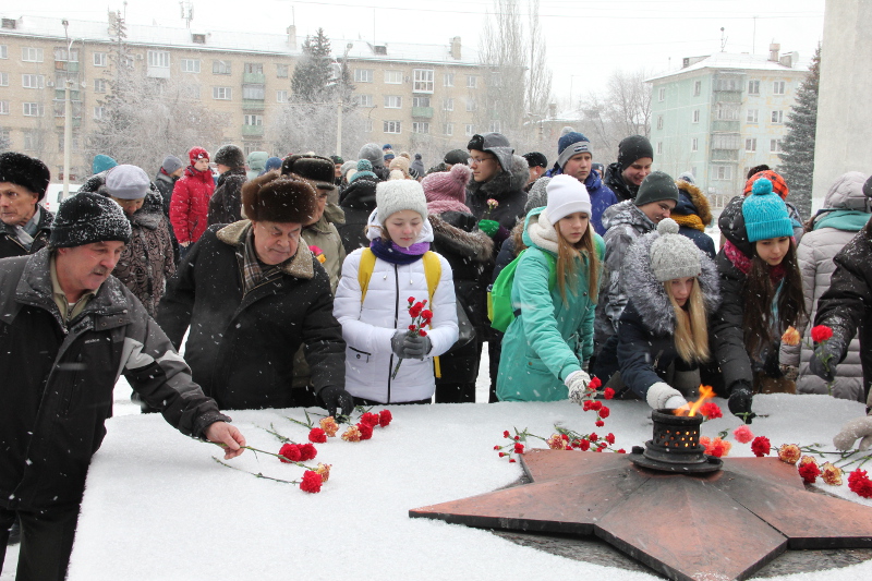 Почтили память героев, павших под Москвой