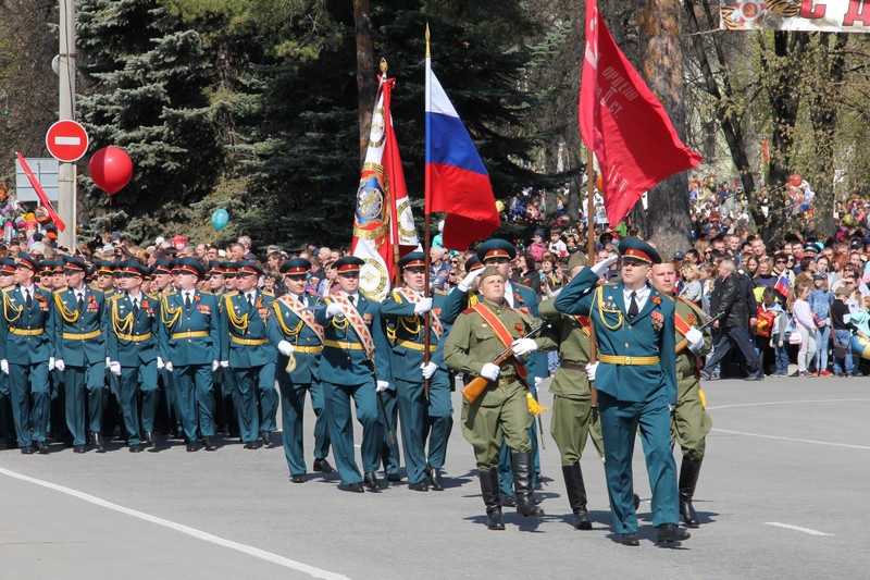 Празднование Дня Победы в Озерске