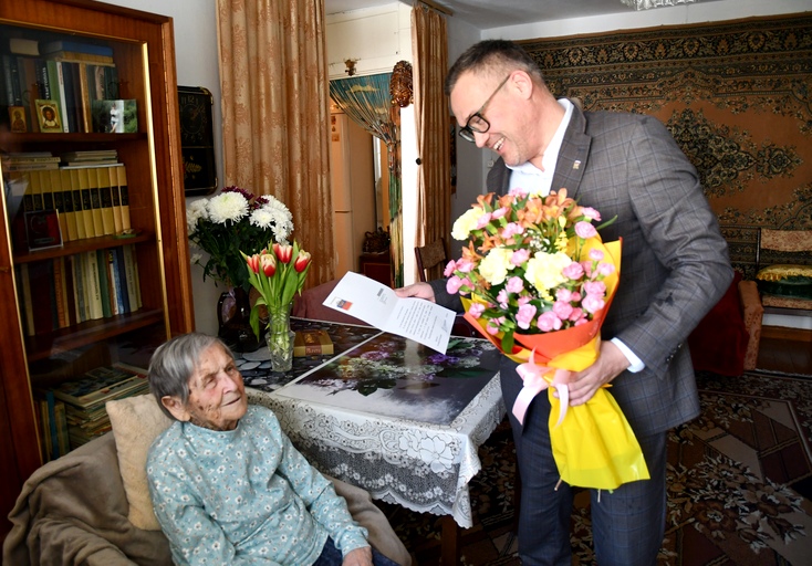 Ветерану – поздравление от Президента и Озерска