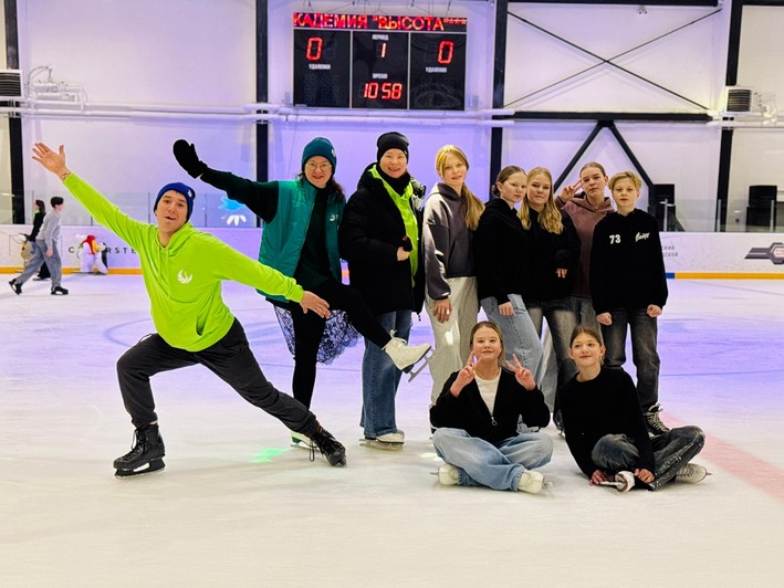 В Ледовой академии «Высота» объединились спорт и медицина