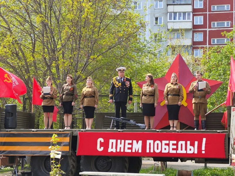 Подарили фронтовику радостные мгновения